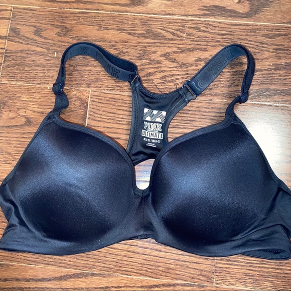 💕 • Pink/VS Ultimate Push Up Bra • Size M (A-C) - Picture 1 of 2